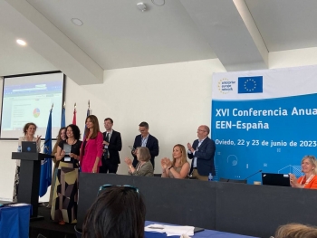 FEDA recibe el premio mejor práctica de ‘resiliencia’ de la red Enterprise Europe Network en España
