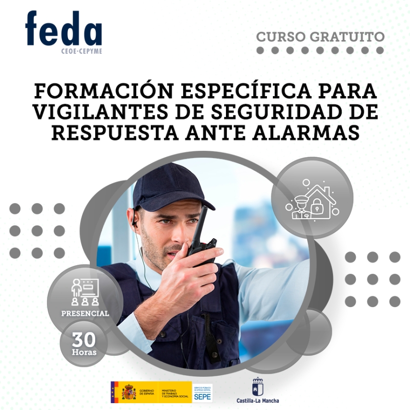 Formación Específica para Vigilantes de Seguridad que presten servicio de respuesta ante alarmas