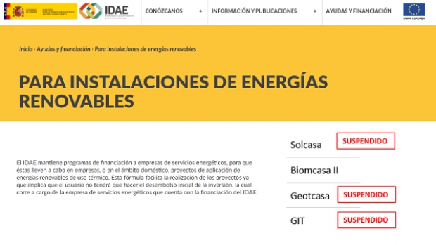 Fotografía de Resoluciones del IDAE sobre ayudas SOLCASA, GEOCASA y GIT, ofrecida por FEDA