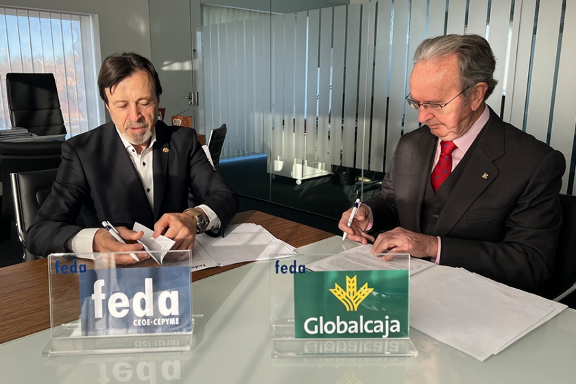 Globalcaja y FEDA renuevan su colaboración para el impulso de acciones dirigidas a la internacionalización de las empresas y el apoyo al comercio de Albacete
