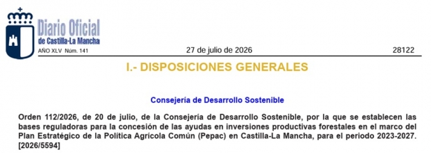 Fotografía de Bases reguladoras para la concesión de las ayudas en inversiones productivas forestales - PEPAC 2023-2027, ofrecida por FEDA