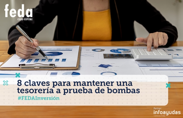 Fotografía de 8 claves para mantener una tesorería a prueba de bombas, ofrecida por FEDA