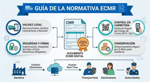 Fotografía de Publicada resolución 5 junio 2026 que establece características de los sistemas y documentos electrónicos de control administrativo en transportes por carretera, ofrecida por FEDA