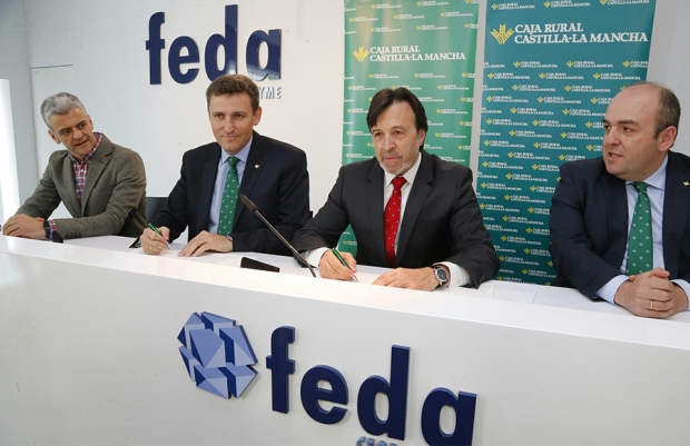 Fotografía de Caja Rural CLM habilita 60 millones de euros a los empresarios y autónomos de Albacete para financiar su actividad, ofrecida por FEDA