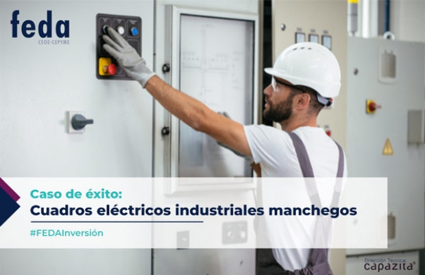 Fotografía de Caso de éxito: Cuadros eléctricos industriales manchegos, ofrecida por FEDA