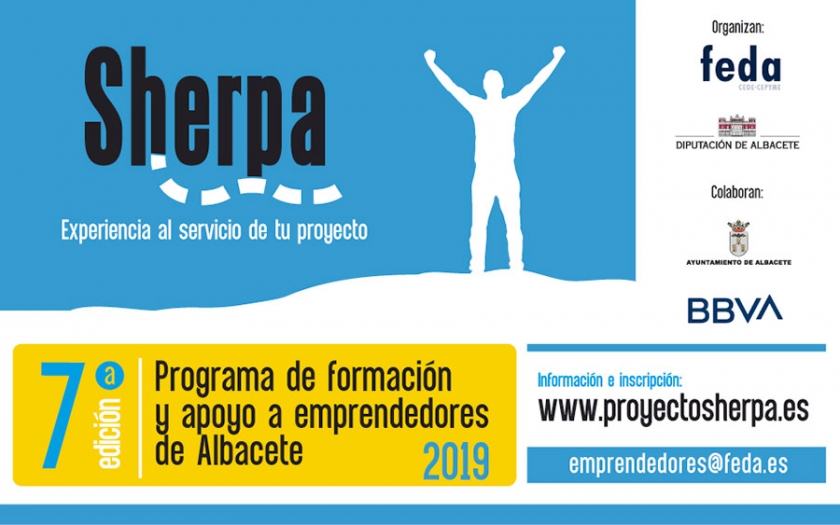 Mañana viernes arranca en FEDA la 7ª Edición del Programa Sherpa con 25 nuevos emprendedores