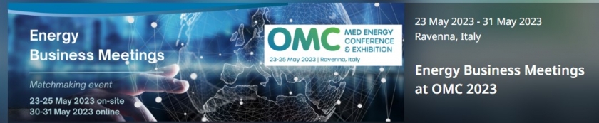 Evento B2B Energy Business Meetings en OMC 2023. 23-31 Mayo.