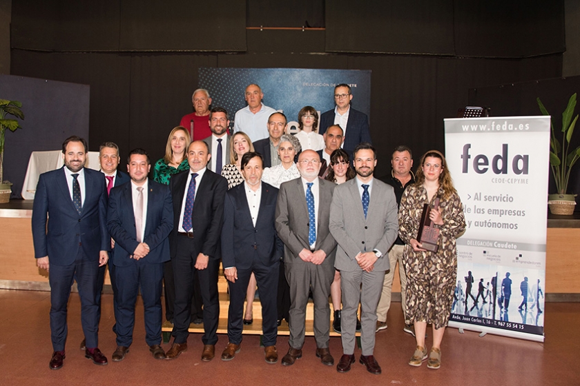 La Delegación de FEDA en Caudete celebró su V Encuentro Empresarial, reconociendo a las PYMES